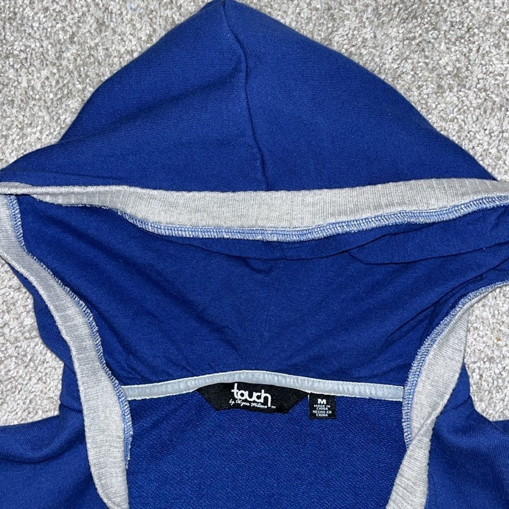 Sexy women’s V-Neck Toronto Maple Leafs NHL Hockey Hooded hoodie sweatshirt M - Picture 3 of 3
